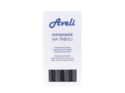 Popisovače sada AVELI čierne