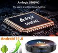 OPENBOX AND-W2T 4K, 4 GB/32 GB, Android 11, Bluetooth, Wi-Fi