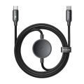 Kábel MCDODO CA-4170 USB-C 1,5m Black + nabíjačka na Samsung Watch