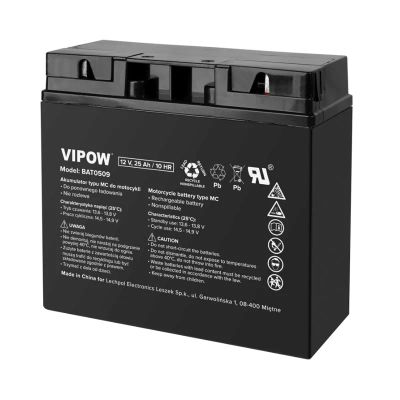 Motocyklová batéria 12V 25Ah VIPOW