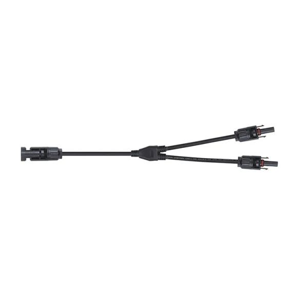Konektor pre solárne panely MC4 GETI rozbočenie 1x konektor 2x zdierka 30 cm