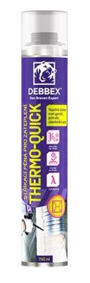 Pena na zateplenie DEBBEX THERMO-QUICK 750ml