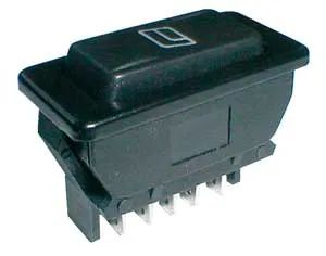 Prepínač kolískový auto 20 A/12 V DC presvetlený
