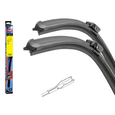 Stierače FLAT SET (TALON) 550+410mm