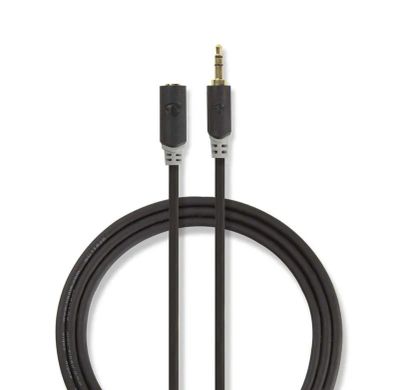 Kábel Jack 3,5mm konektor/Jack 3,5mm zdierka 5m NEDIS CABW22050AT50