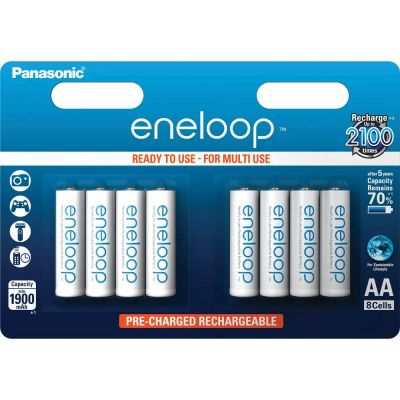 Panasonic Eneloop AA batérie 1900mAh nabíjateľné Ni-MH 16 kusov