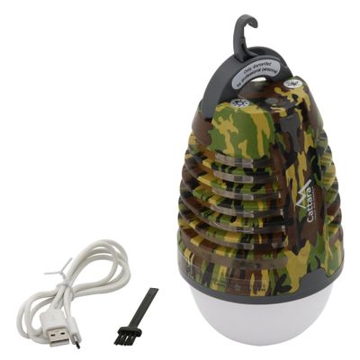 Svietidlo CATTARA 13179 Pear Army s lapačom hmyzu