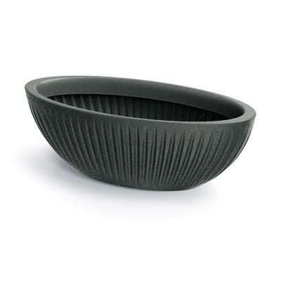 Kvetináč LATIA OVAL antracit 58cm