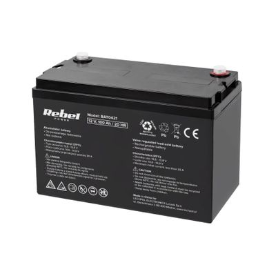 Olovená batéria 12 V 100 Ah REBEL BAT0421