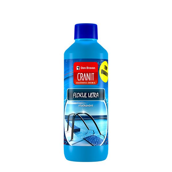 Prípravok na prejasnenie bazénovej vody CRANIT Flokul Ultra 0,5 l