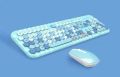 Klávesnica Wireless keyboard + mouse set MOFII Honey Plus 2.4G (blue)