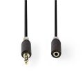 Kábel Jack 3,5mm konektor/Jack 3,5mm zdierka 3m NEDIS CABW22050AT30