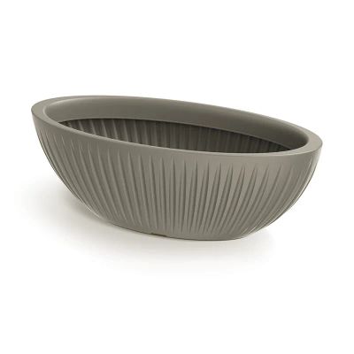 Kvetináč LATIA OVAL mocca 58cm