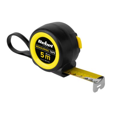 Zvinovací meter 5m REBEL RB-1133 25mm