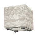 Kvetináč MADERA SQUARE ECO WOOD biely 28,8cm