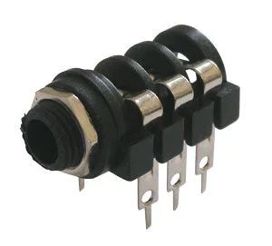 Zdierka 6.3 stereo panel plast+3vypínacie kontakty