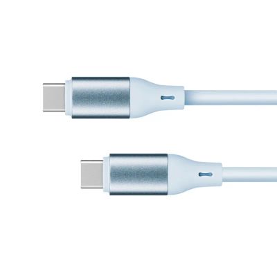 Kábel KRUGER & MATZ KM1269-1BL Basic USB-C/USB-C 1m Blue