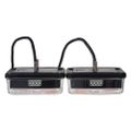 Dynamické blinkre LED CARCLEVER zadné 2 svetlá trl21led