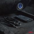 FM transmitter 2×USB-A 12/24V AMiO-04657
