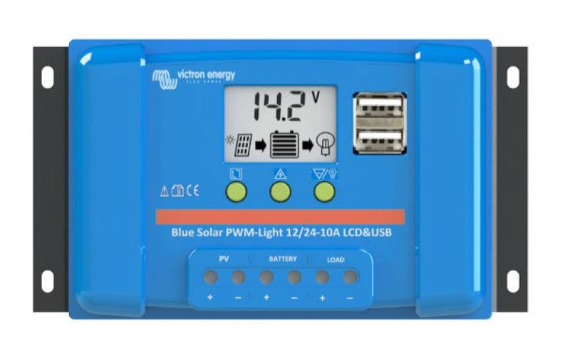 Solárny regulátor PWM Victron Energy 30A LCD a USB 12V/24V