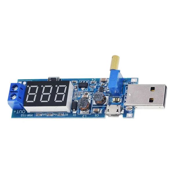 Napájací modul, step-up menič 3,5-12V na 1,2-24V vrátane USB