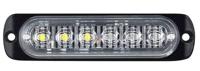 LED prídavné svetlo 12-24V/6W biele 6500K na karavany, lode, vozíky atď.