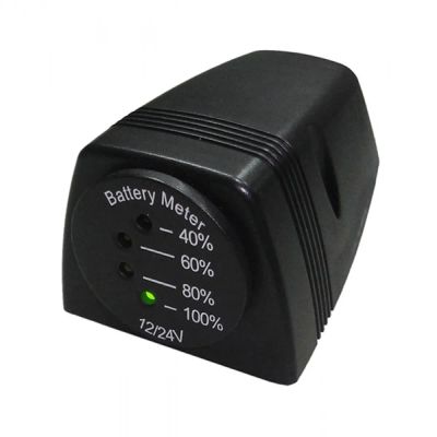 Panelové meradlo DV34543 indikátor batérie 12-24V