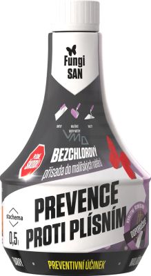 Stachema Fungisan bezchlorová prísada do maliarskych náterov proti plesniam, 500 ml