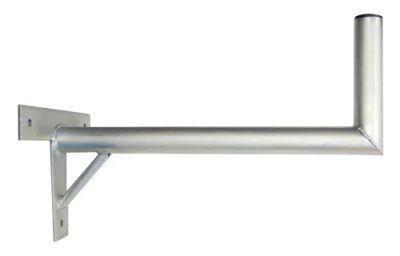Anténny držiak 50 na stenu s vzperou priemer 42mm výška 16cm žiar.