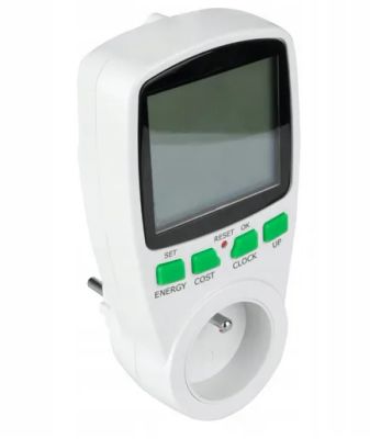 DPM DT21N / EM-1 – digitálny wattmeter a merač spotreby elektrickej energie do zásuvky