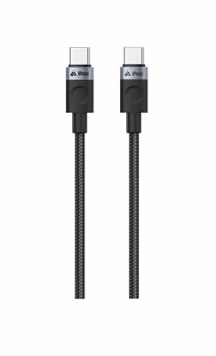 Kábel iPEAX 90010101 USB-C/USB-C 1m Black