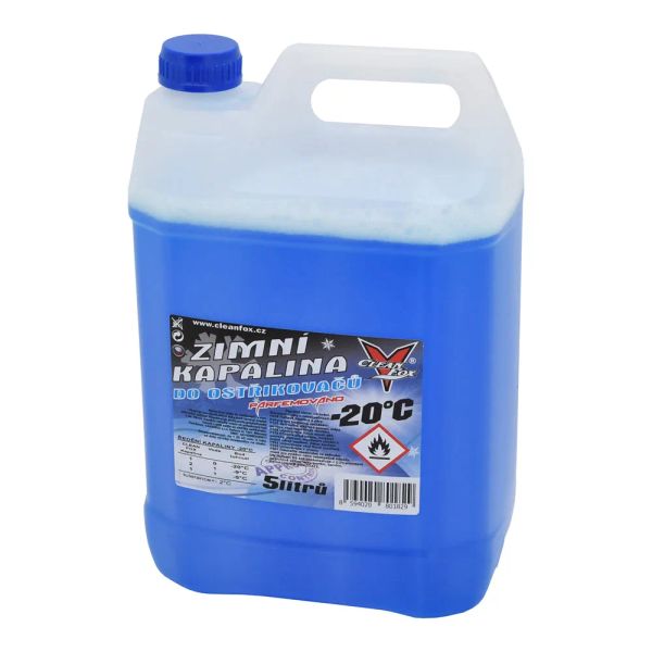 Zimná zmes do ostrekovačov CLEAN FOX (-20°C) 5L