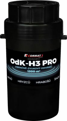 Odpudzovač krtkov a hrabošov FORMAT OdK-H3 PRO