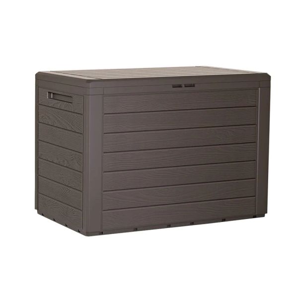 Box záhradný WOODEBOX umbra 78 cm - 190 l