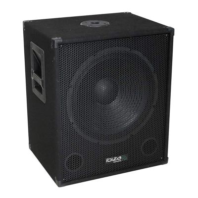 Aktívny subwoofer IBIZA CUBE1512 15" 800 W