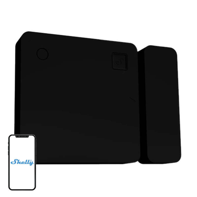 Inteligentný detektor dverí/oken SHELLY BLU Black Bluetooth