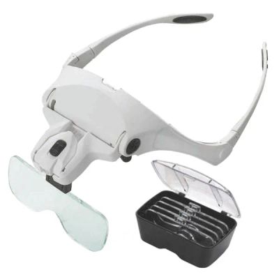 Okuliare s lupou HADEX P336C