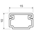 Lišta KOPOS LH 15x10 HD hranatá