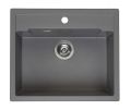 Reginox Amsterdam 600 Black silvery