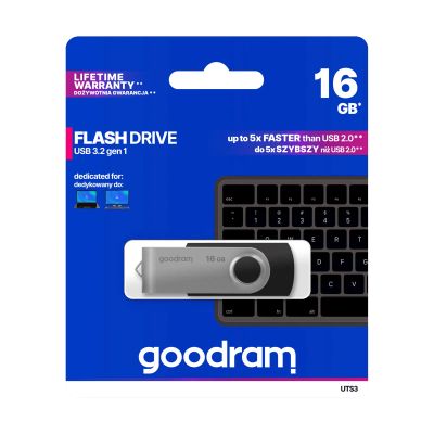 USB kľúč GOODRAM USB 3.2 16 GB čierny