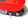 vidaXL Elektrická kolobežka 120 W, červená