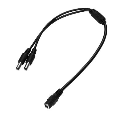 Kábel pre LED pásik rozbočovací - 2x vidlica, zásuvka