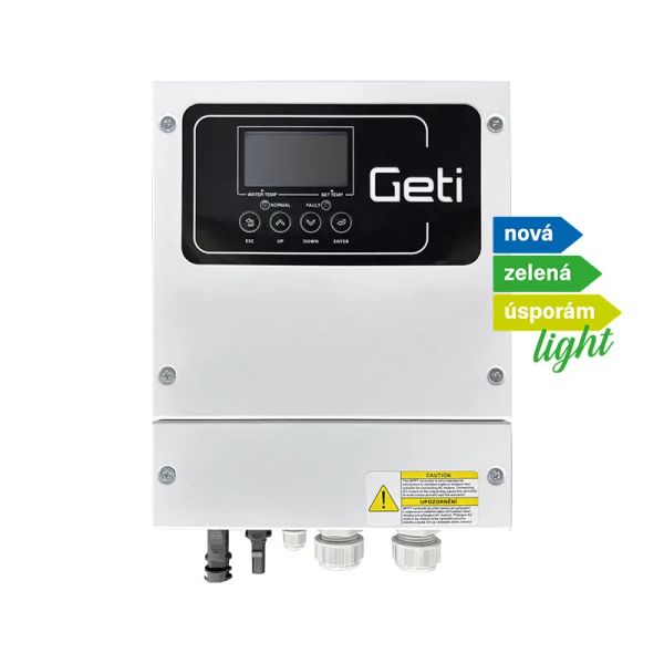 Solárny invertor GETI GWH02D 4000W MPPT pre PV ohrev vody