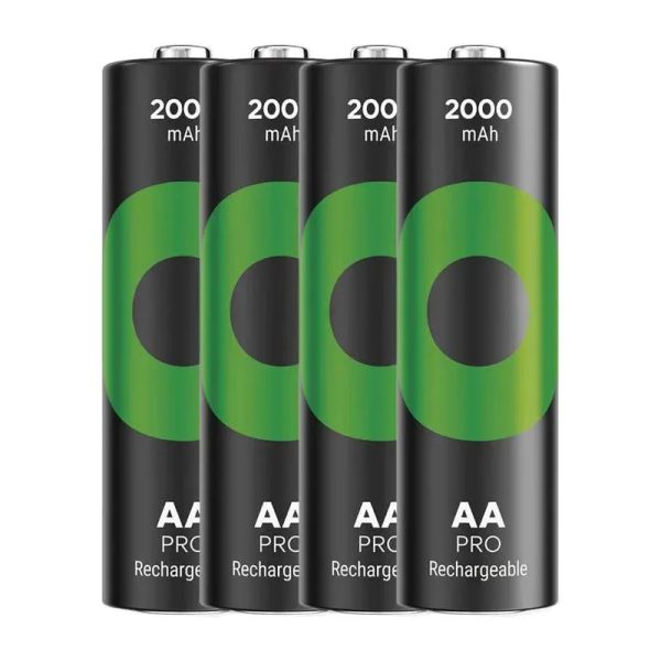 Batérie AA (R6) nabíjacie 1,2V/2000mAh GP Recyko Pro Professional 4ks