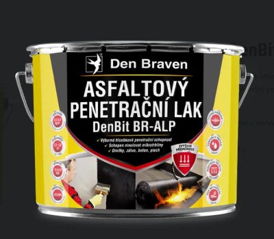 Asfaltový penetračný lak DEN BRAVEN DenBit BR-ALP 9 kg