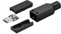 Konektor MicroUSB pre spájkovaciu zostavu GOOBAY 80172