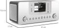 Internetové rádio TechniSat DIGITRADIO 574 IR DAB+ FM Bluetooth Obrazovka 4"
