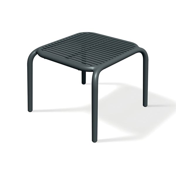 Stôl odkladací BRENE 545x535x415mm - uhoľná