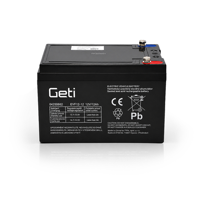 Olovená batéria 12V 12Ah GETI pre elektromotory