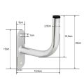 Nástenný držiak antény priemer 25 mm, výška 15,5 cm BLOW 76-929